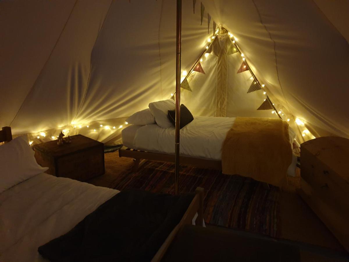6M Emperor Tent Near Whitby With Log Burner Liverton ภายนอก รูปภาพ