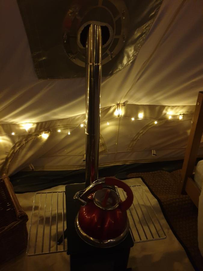 6M Emperor Tent Near Whitby With Log Burner Liverton ภายนอก รูปภาพ